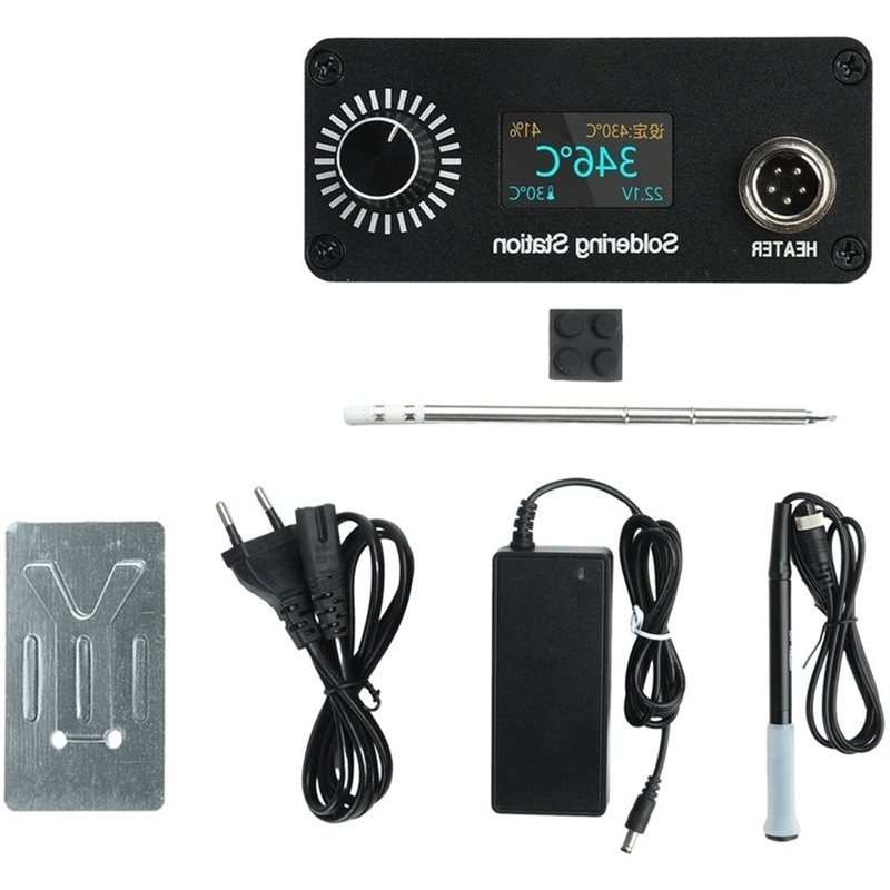 Digital Soldering Station T12 - 【A56X】T12 Portable Mini Digital Soldering Station