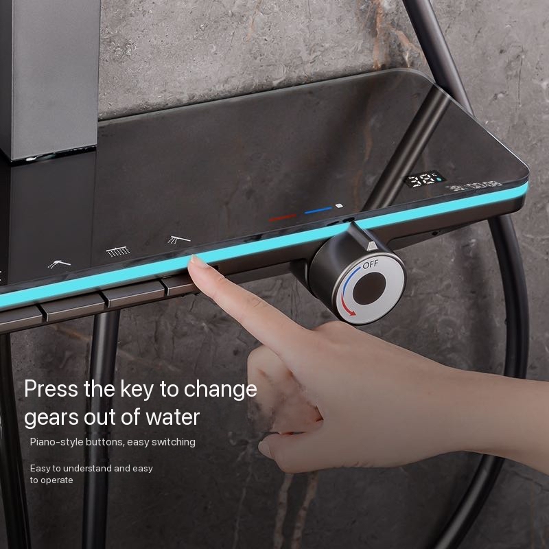 Gray Piano Button Ambient Ligh - Plumbing review and price