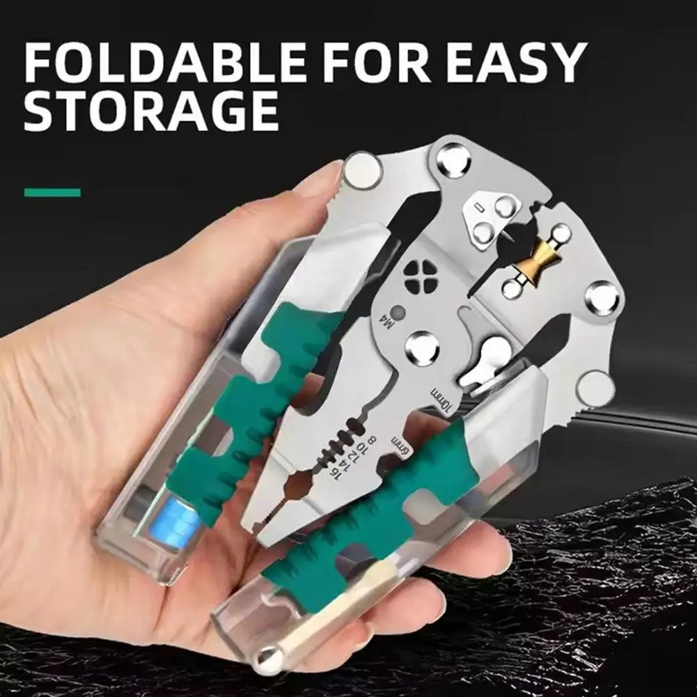 Foldalbe Wire Stripping Pliers - Automatic Wire Stripper Cutter review and price