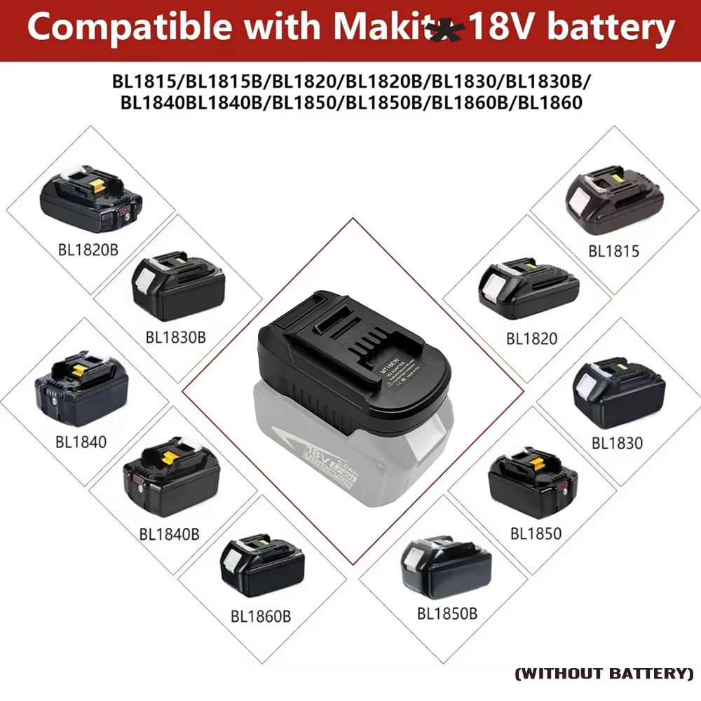 MT18EIN Converter for makita t - Brushless Cordless Electric Drill 18V review and price