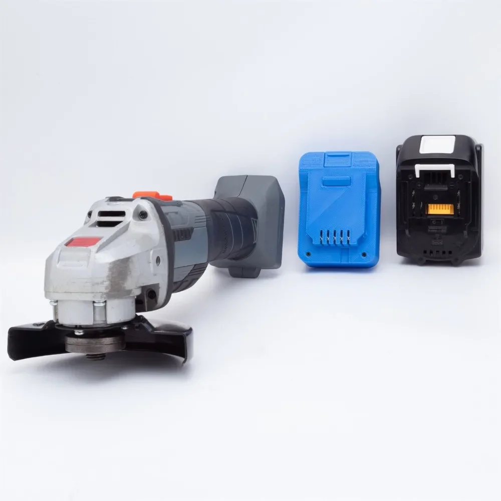 Battery Adapter for Makita 18V - Brushless Cordless Electric Drill 18V review and price