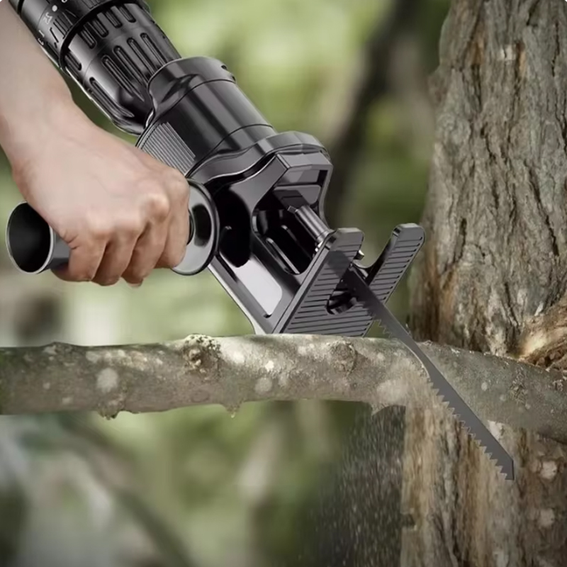 Portable Electric Drill Modifi - Reciprocating Saw Attachment Drill review and price
