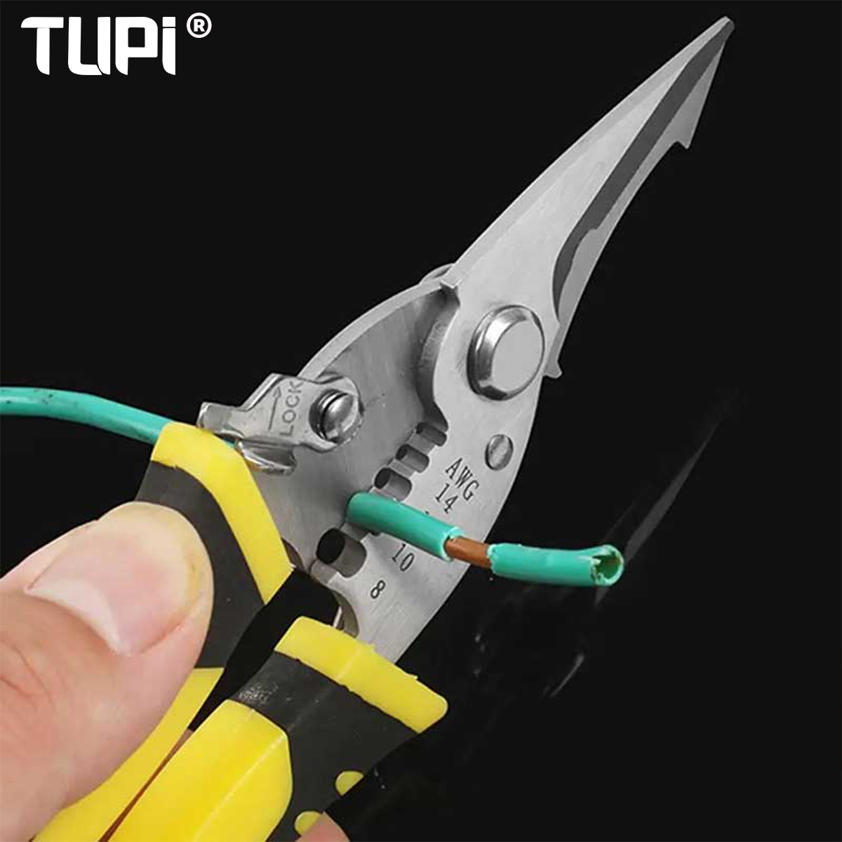 TUPI Pro Electrician Pliers 3  - Automatic Wire Stripper Cutter review and price