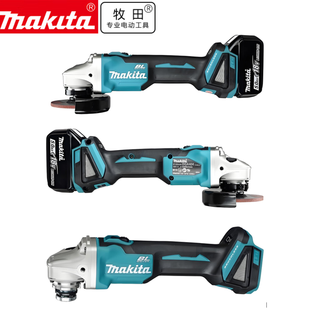 Makita DGA404 125mm battery Br - Brushless Angle Grinder Battery Powered review and price