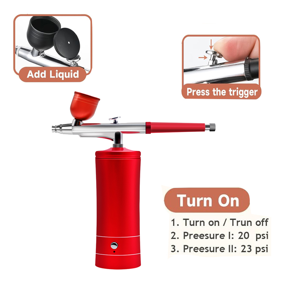 Airbrush Kit with Compressor,  - Airbrush Kit With Mini Compressor review and price