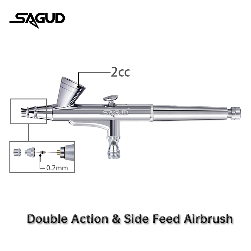 SAGUD Airbrush Model SD-135 0. - Airbrush Kit With Mini Compressor review and price