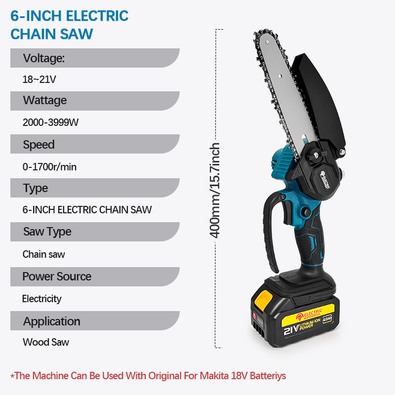 1700RPM 6 Inch Mini Cordless E - Mini Electric Chainsaw 6 Inch review and price