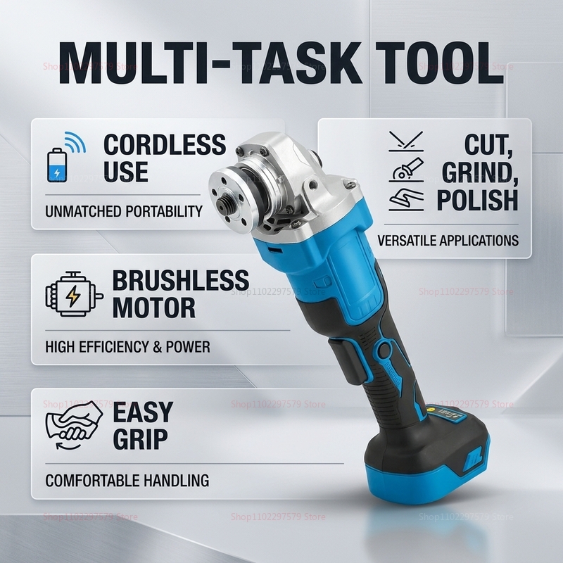 Cordless Brushless Angle Grind - Brushless Angle Grinder Battery Powered review and price