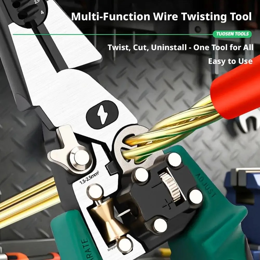 Electrician Pliers with Digita - Automatic Wire Stripper Cutter review and price