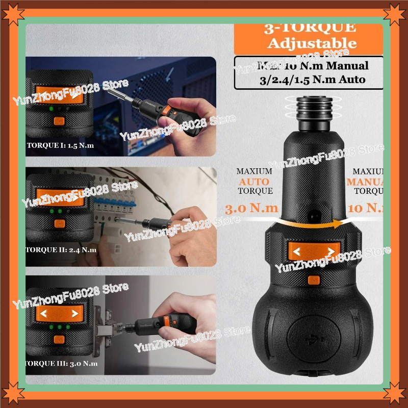 4V Electric Screwdriver, 400 R - Electric Screwdriver Rechargeable Usb review and price