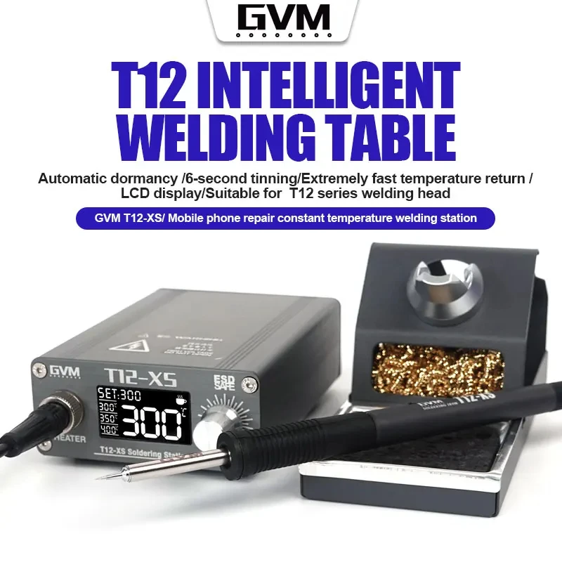 GVM T12-XS Smart LED Digital D - Digital Soldering Station T12 review and price