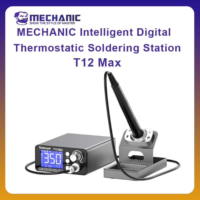 MECHANIC OFFICIAL Intelligent  - Digital Soldering Station T12 review and price