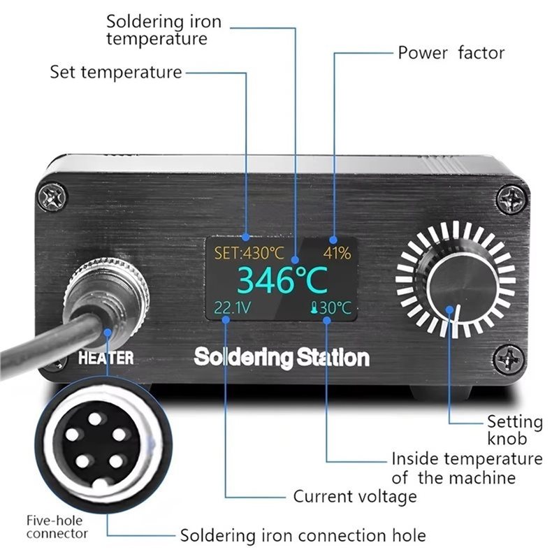 ABYN-Professional T12 Portable - Digital Soldering Station T12 review and price