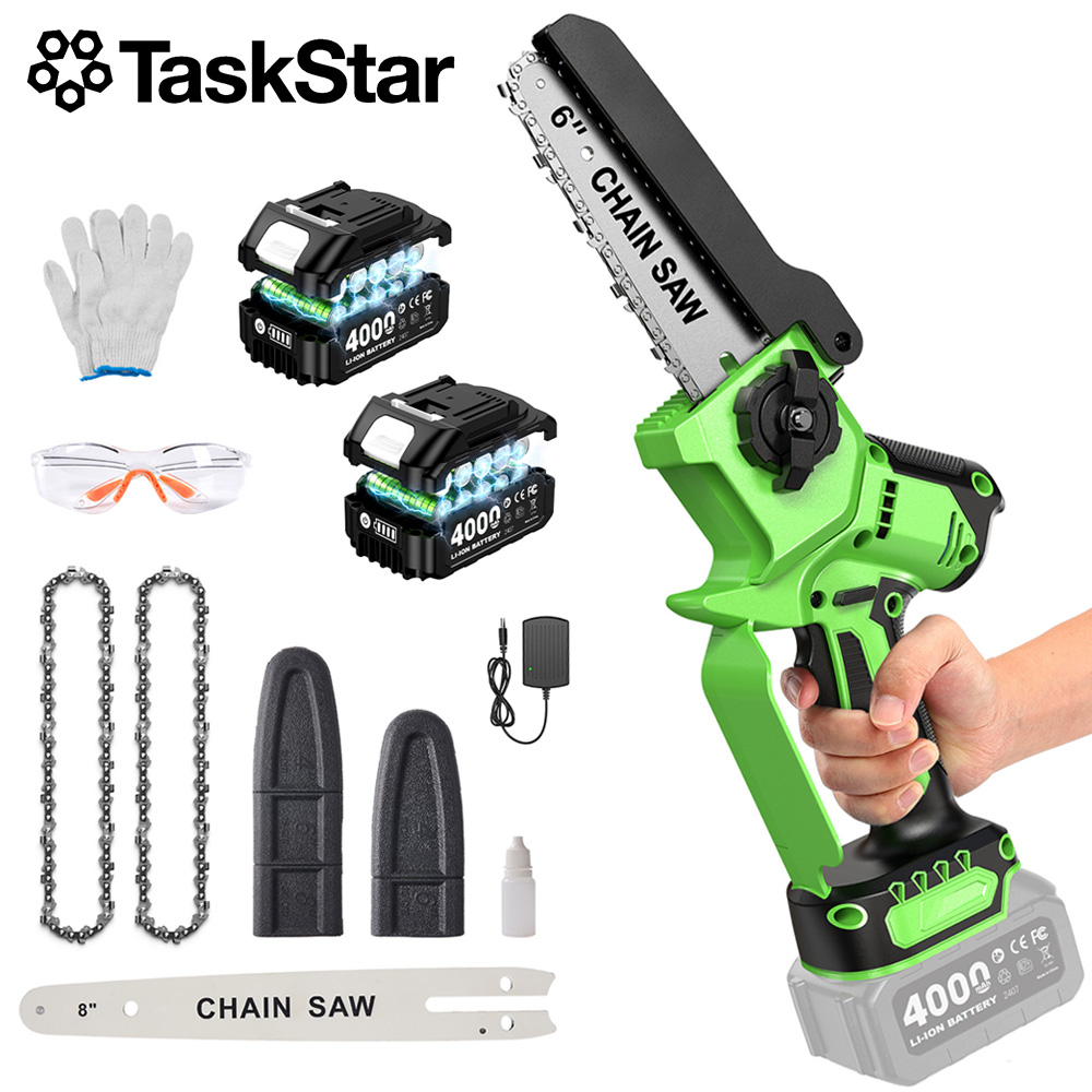 TaskStar Brushless Electric Ch - Mini Electric Chainsaw 6 Inch review and price