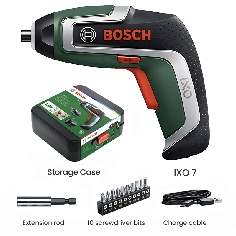 Bosch IXO 7 Cordless Screwdriv - Electric Screwdriver Rechargeable Usb review and price
