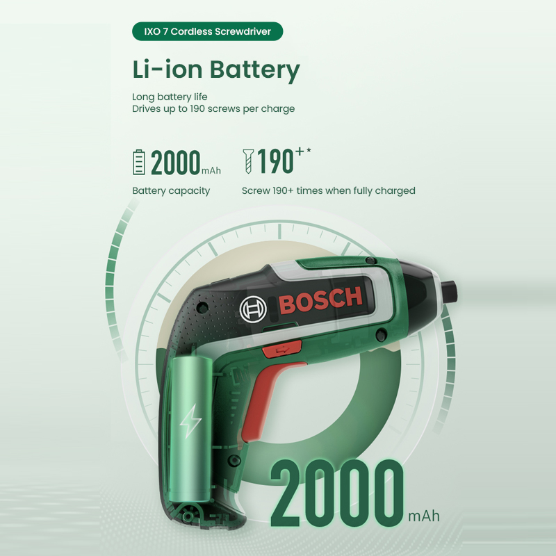 Bosch IXO 7 Cordless Screwdriv - Electric Screwdriver Rechargeable Usb review and price