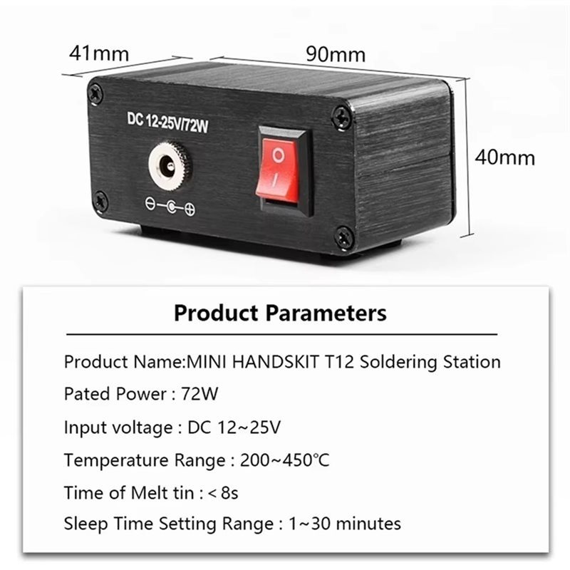 B03C-T12 Digital Soldering Sta - Digital Soldering Station T12 review and price